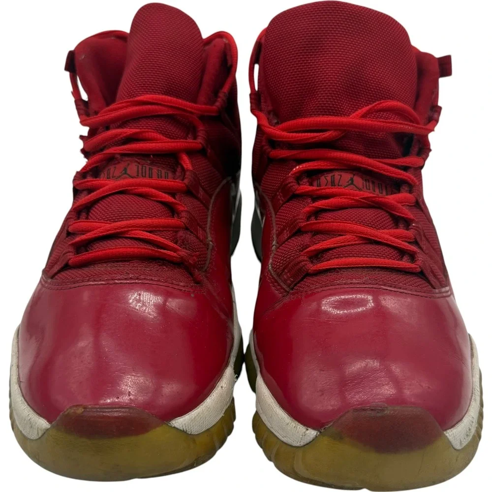 Jordan 11 Retro Win Like 96 Gym Red Basketball Shoes 378037-623 Mens 12 Used